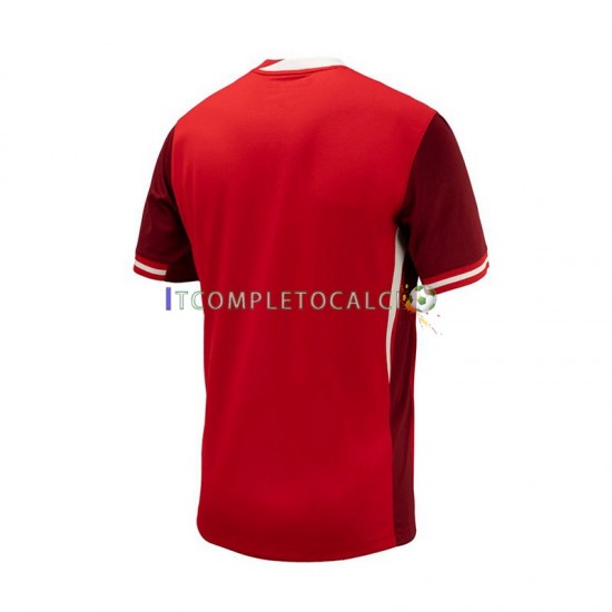 Maglia Canada Copa America Divisa Home 2024 Manica Corta ,Uomo