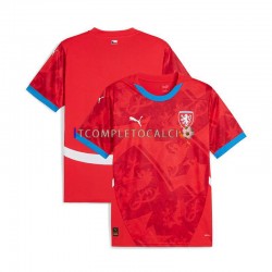 Maglia Repubblica Ceca Divisa Home Euro 2024 Manica Corta ,Uomo