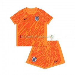 Maglia Inghilterra Portiere Divisa Home Euro 2024 Manica Corta ,Bambino