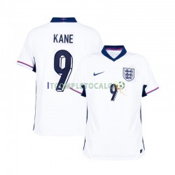 Maglia Inghilterra Harry Kane 9 Divisa Home Euro 2024 Manica Corta ,Uomo