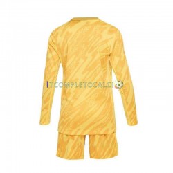 Maglia Francia Portiere Divisa Home Euro 2024 Manica Lunga ,Bambino