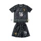Maglia Francia Mike Maignan 16 Portiere Divisa Away Euro 2024 Manica Corta ,Bambino