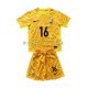 Maglia Francia Mike Maignan 16 Portiere Divisa Home Euro 2024 Manica Corta ,Bambino