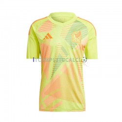 Maglia Messico Portiere Divisa Away Euro 2024 Manica Corta ,Uomo