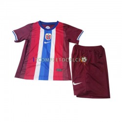 Maglia Norvegia Divisa Home 2024 Manica Corta ,Bambino