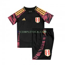 Maglia Perù Copa America Divisa Away 2024 Manica Corta ,Bambino