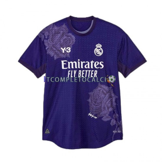 Maglia Real Madrid RODRYGO 11 Y-3 Quarto Divisa 2023-2024 Manica Corta ,Uomo