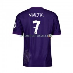 Maglia Real Madrid Vinicius Junior 7 Y-3 Quarto Divisa 2023-2024 Manica Corta ,Uomo