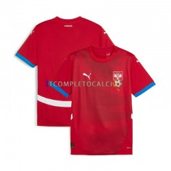 Maglia Serbia Divisa Home Euro 2024 Manica Corta ,Uomo