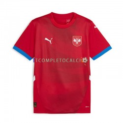 Maglia Serbia Divisa Home Euro 2024 Manica Corta ,Uomo