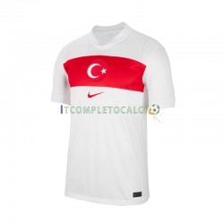 Maglia Turchia Divisa Home Euro 2024 Manica Corta ,Uomo