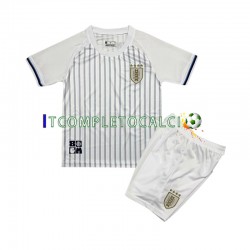 Maglia Uruguay Divisa Away 2024 Manica Corta ,Bambino