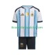 Maglia Argentina Divisa Home Mondiali 2026 Manica Corta ,Bambino
