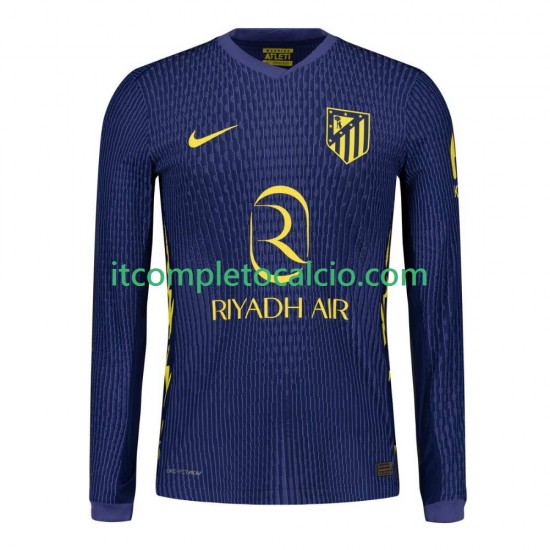 Maglia Atlético Madrid Divisa Away 2025-2026 Manica Lunga ,Uomo