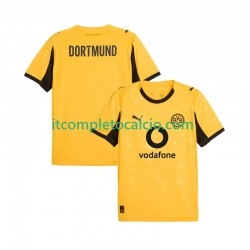 Maglia Borussia Dortmund Cup Divisa Home 2025-2026 Manica Corta ,Uomo
