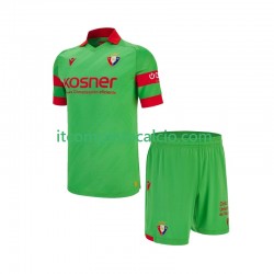 Maglia CA Osasuna Divisa Away 2025-2026 Manica Corta ,Bambino