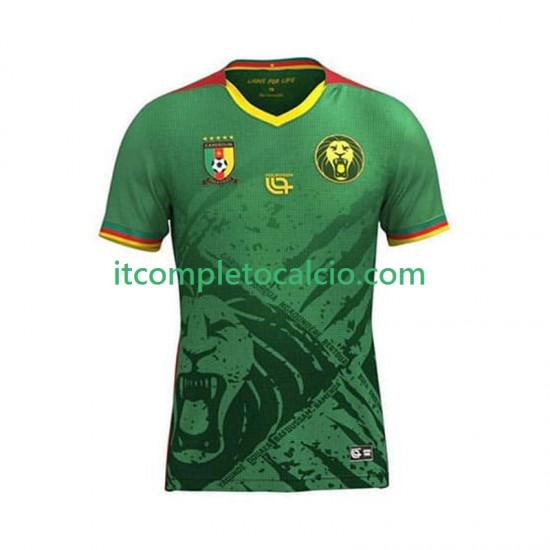 Maglia Camerun Divisa Home 2025 Manica Corta ,Uomo