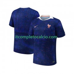 Maglia Francia Divisa Home 2025 Manica Corta ,Uomo