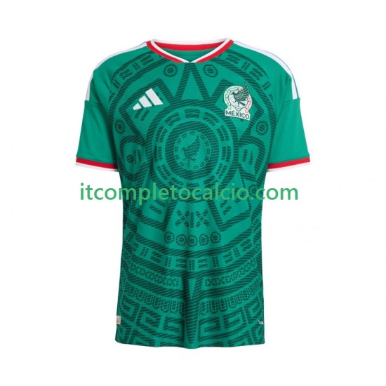 Maglia Messico Divisa Home Mondiali 2026 Manica Corta ,Uomo