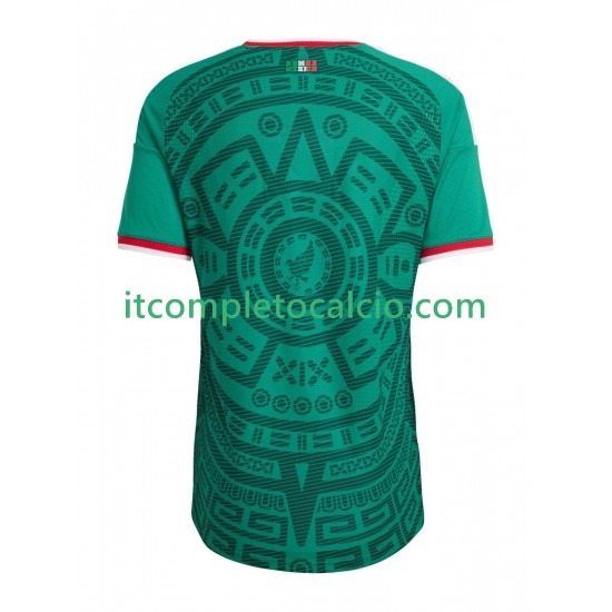 Maglia Messico Divisa Home Mondiali 2026 Manica Corta ,Uomo