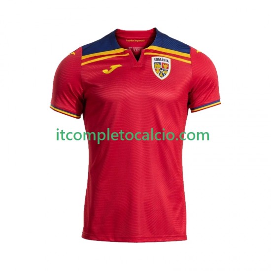 Maglia Romania Divisa Away 2025 Manica Corta ,Uomo