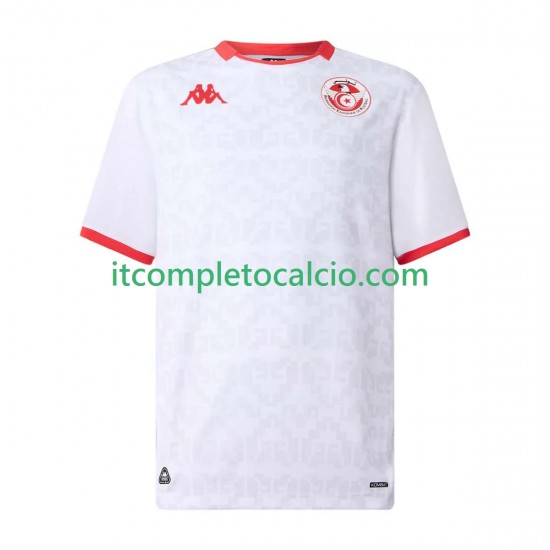 Maglia Tunisia Divisa Away 2025 Manica Corta ,Uomo