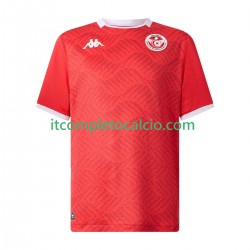 Maglia Tunisia Divisa Home 2025 Manica Corta ,Uomo