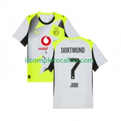 Maglia Borussia Dortmund Jobe Bellingham 7 Divisa Away 2025-2026 Manica Corta ,Uomo