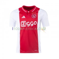 Maglia AFC Ajax Divisa Home 2024-2025 Manica Corta ,Uomo
