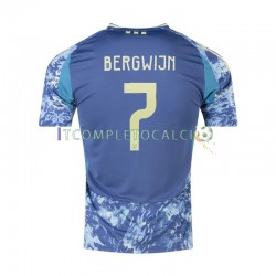 Maglia AFC Ajax Steven Bergwijn 7 Divisa Away 2024-2025 Manica Corta ,Uomo