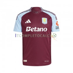 Maglia Aston Villa Divisa Home 2024-2025 Manica Corta ,Uomo