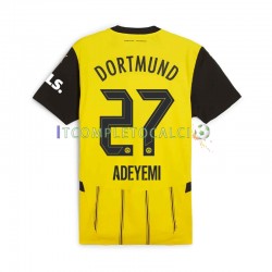 Maglia Borussia Dortmund Karim Adeyemi 27 Divisa Home 2024-2025 Manica Corta ,Uomo