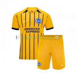Maglia Brighton Hove Albion Divisa Away 2024-2025 Manica Corta ,Bambino