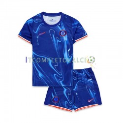 Maglia Chelsea Divisa Home 2024-2025 Manica Corta ,Bambino
