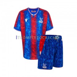 Maglia Crystal Palace Divisa Home 2024-2025 Manica Corta ,Bambino