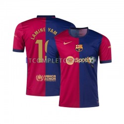 Maglia FC Barcelona Lamine Yamal 19 Divisa Home 2024-2025 Manica Corta ,Uomo