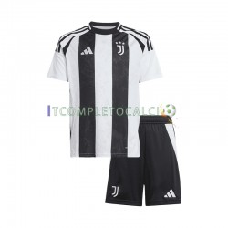 Maglia Juventus Divisa Home 2024-2025 Manica Corta ,Bambino