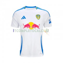 Maglia Leeds United Divisa Home 2024-2025 Manica Corta ,Uomo