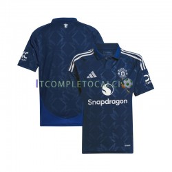 Maglia Manchester United Divisa Away 2024-2025 Manica Corta ,Uomo