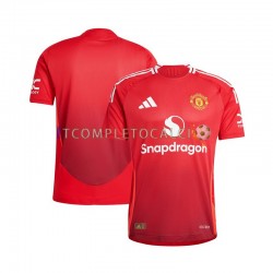 Maglia Manchester United Divisa Home 2024-2025 Rosso Manica Corta ,Uomo