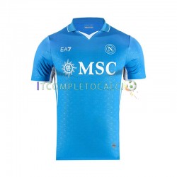 Maglia Napoli Divisa Home 2024-2025 Manica Corta ,Uomo