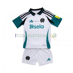 Maglia Newcastle United Terza Divisa 2024-2025 Manica Corta ,Bambino