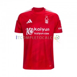 Maglia Nottingham Forest Divisa Home 2024-2025 Manica Corta ,Uomo