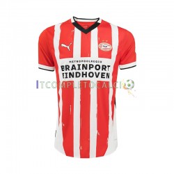 Maglia PSV Eindhoven Divisa Home 2024-2025 Manica Corta ,Uomo