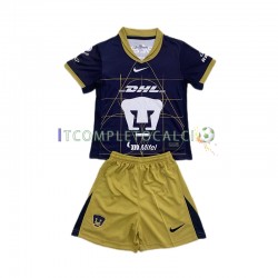 Maglia Pumas UNAM Divisa Away 2024-2025 Manica Corta ,Bambino