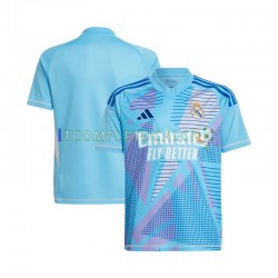 Maglia Real Madrid Portiere Divisa Home 2024-2025 Blu Manica Corta ,Uomo