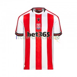 Maglia Stoke City Divisa Home 2024-2025 Manica Corta ,Uomo