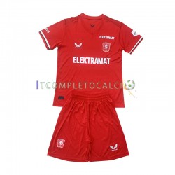 Maglia Twente Divisa Home 2024-2025 Manica Corta ,Bambino