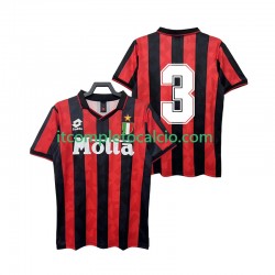 Maglia AC Milan 3 1993 Retro Divisa Home 1994 Manica Corta ,Uomo
