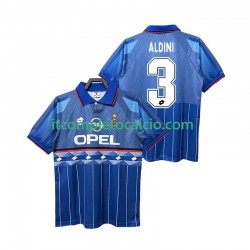 Maglia AC Milan ALDINI 3 1995 1996 Retro Divisa Away Manica Corta ,Uomo